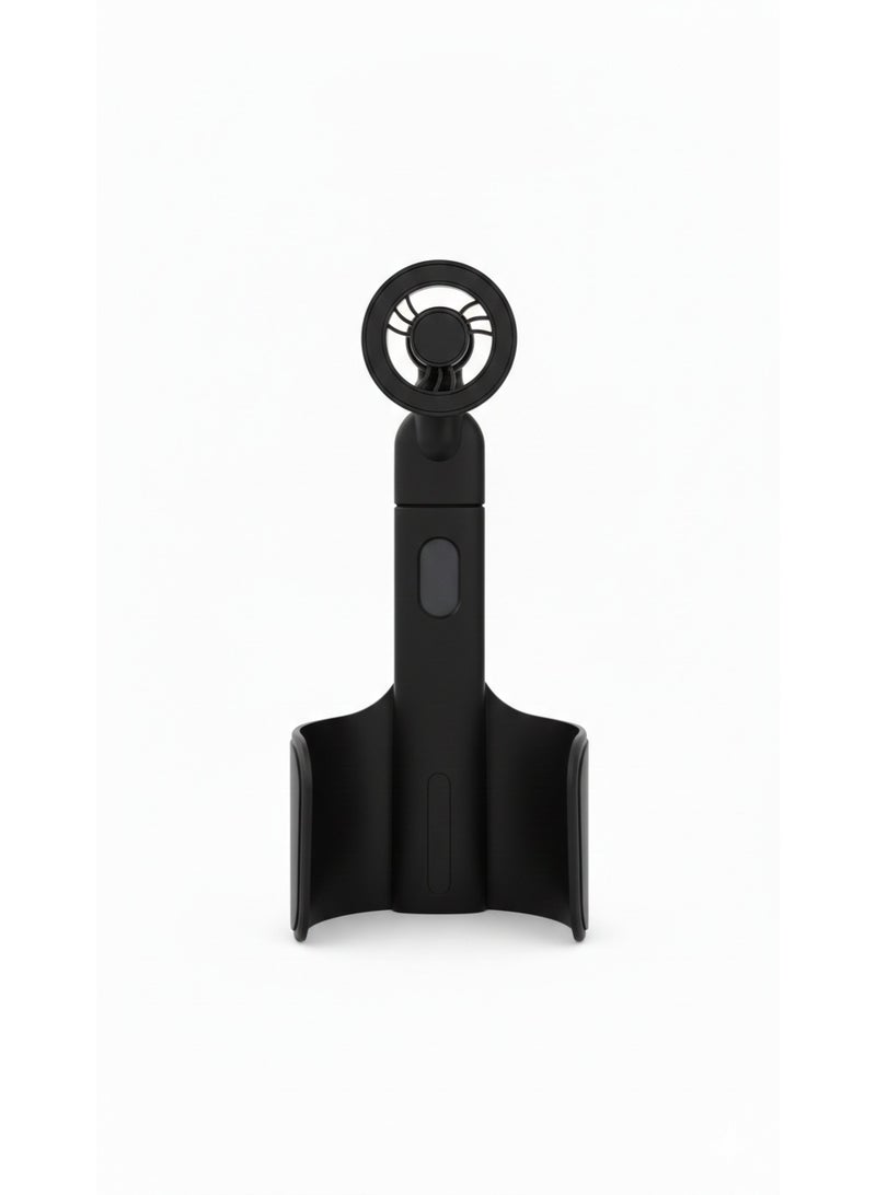 RavX Universal Vehicle Phone Holder - Sleek Design with High Stability - Matte Black - Image 1